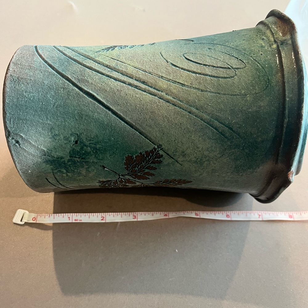 Steve dePerrot Handmade Kitchen Spoon Jar or Vase - Lititz, PA - Signed - Picture 7 of 7